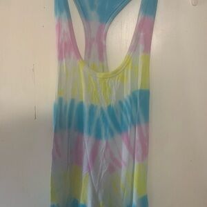 Colorful Tie-Dye Tank Top